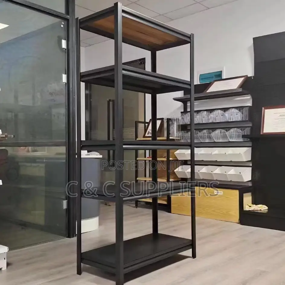 5-Tier Steel Display Rack.
