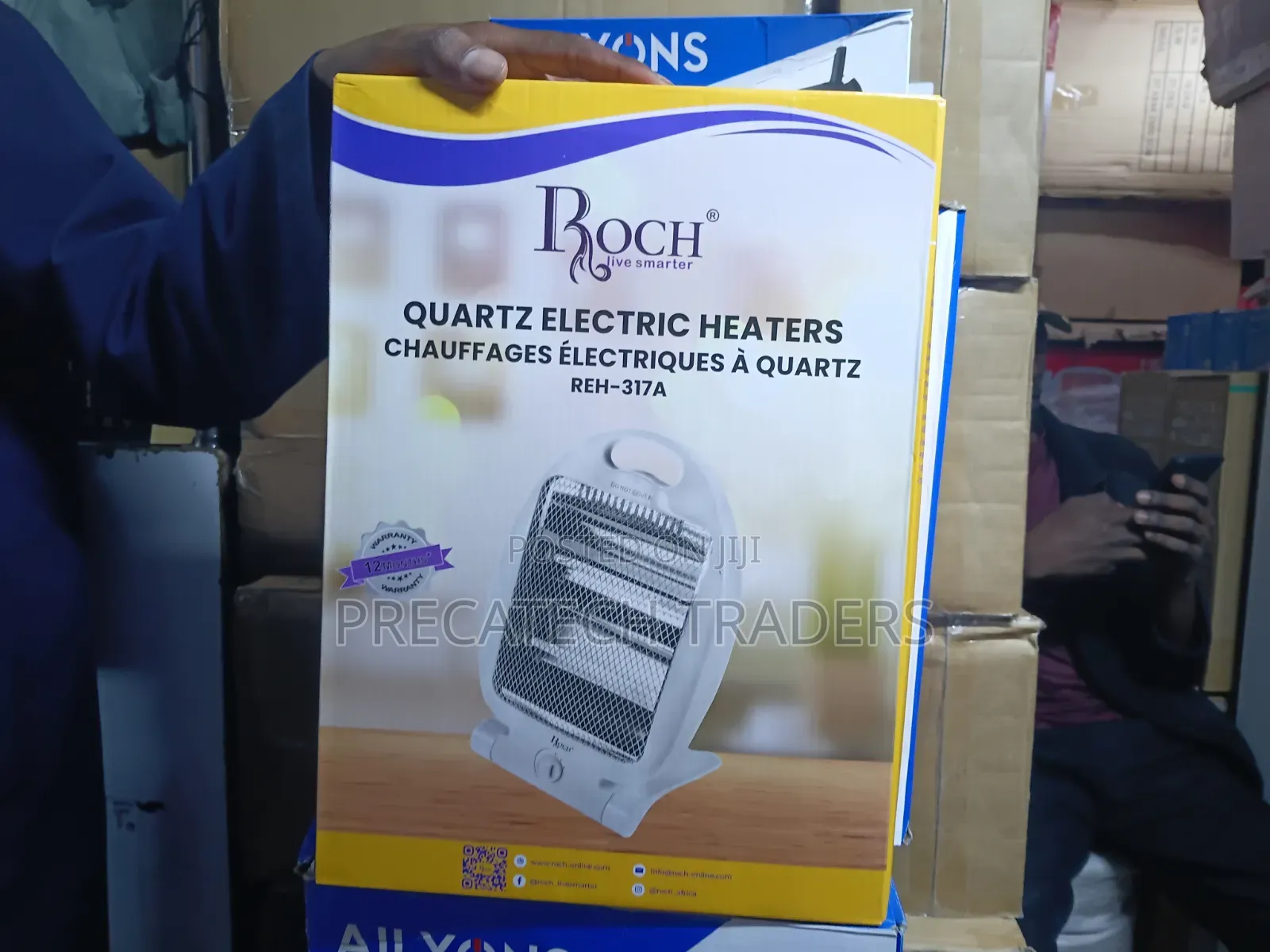 Roch Electric Room Heater – Quartz Heater
