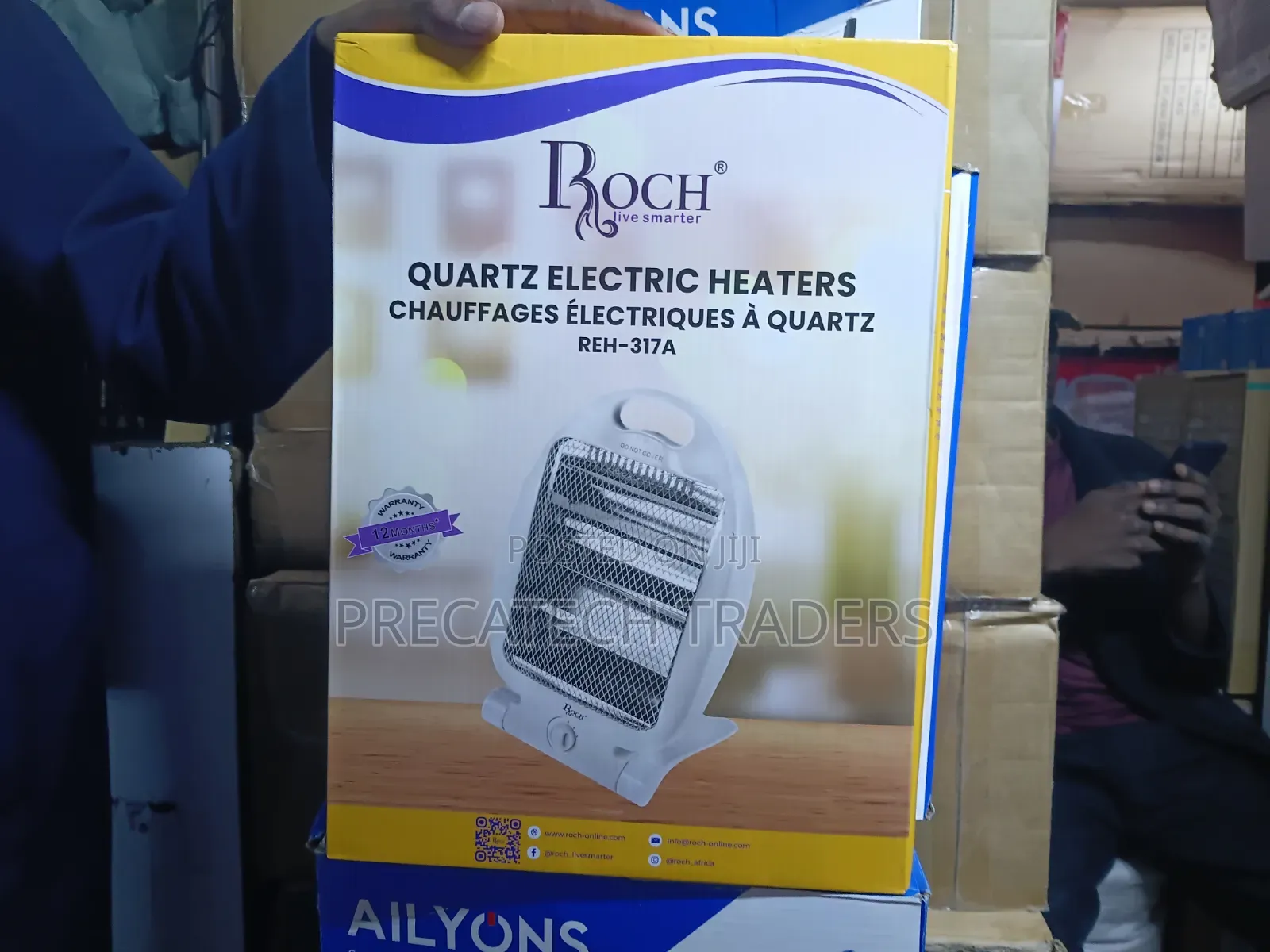 Roch Electric Room Heater – Quartz Heater
