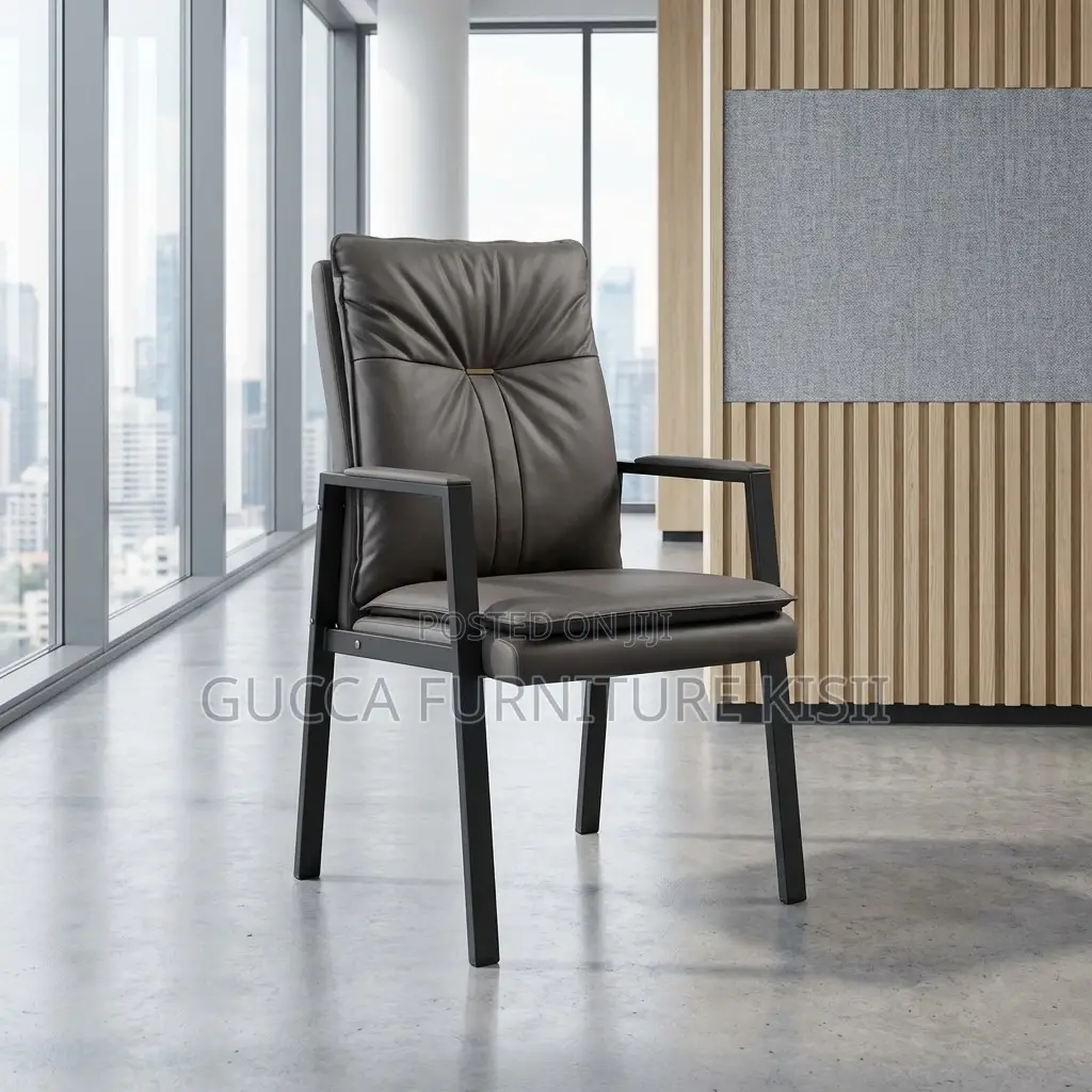 Office Chair; Executive Cushioned Visitors Chair