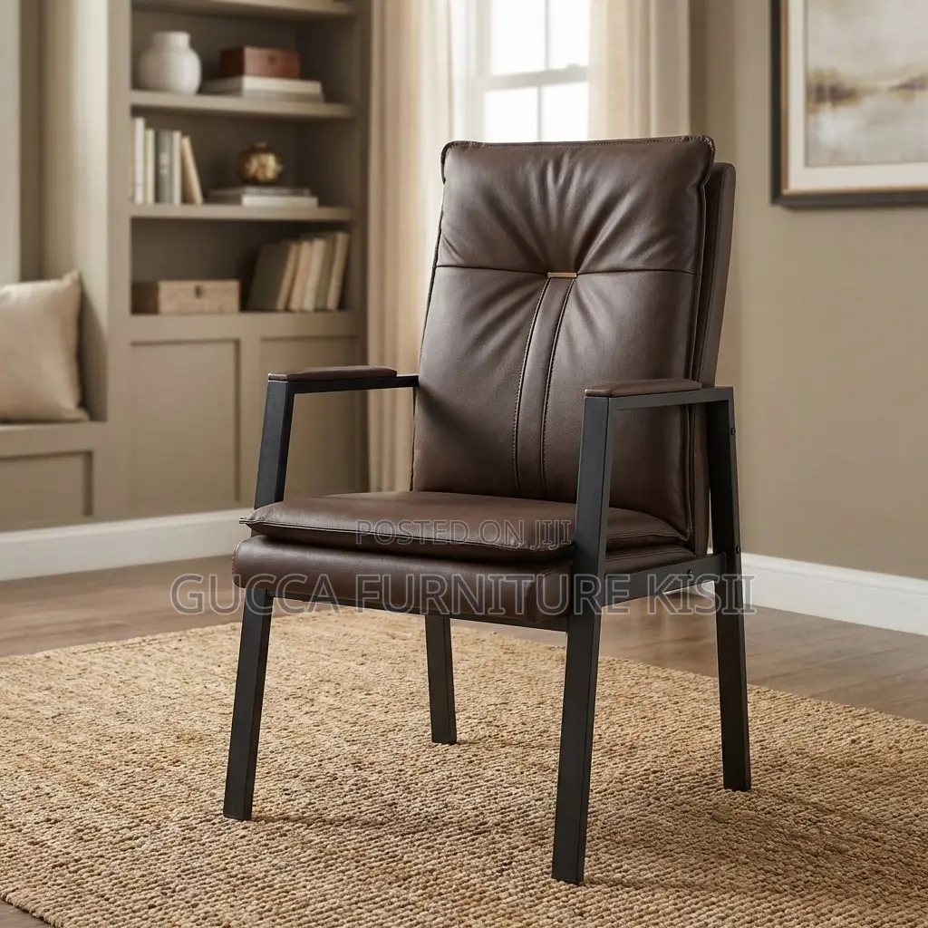 Office Chair; Executive Cushioned Visitors Chair