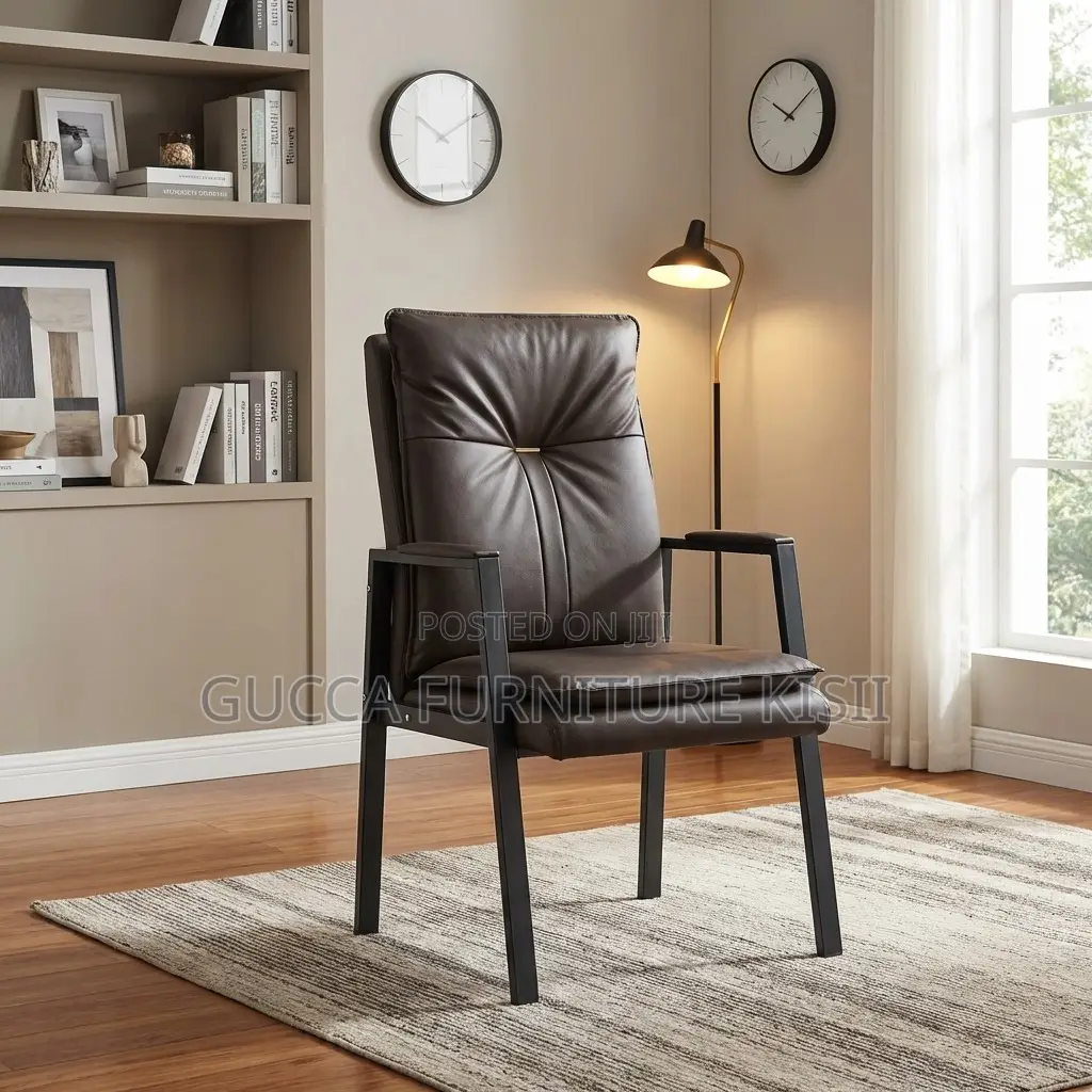 Office Chair; Executive Cushioned Visitors Chair