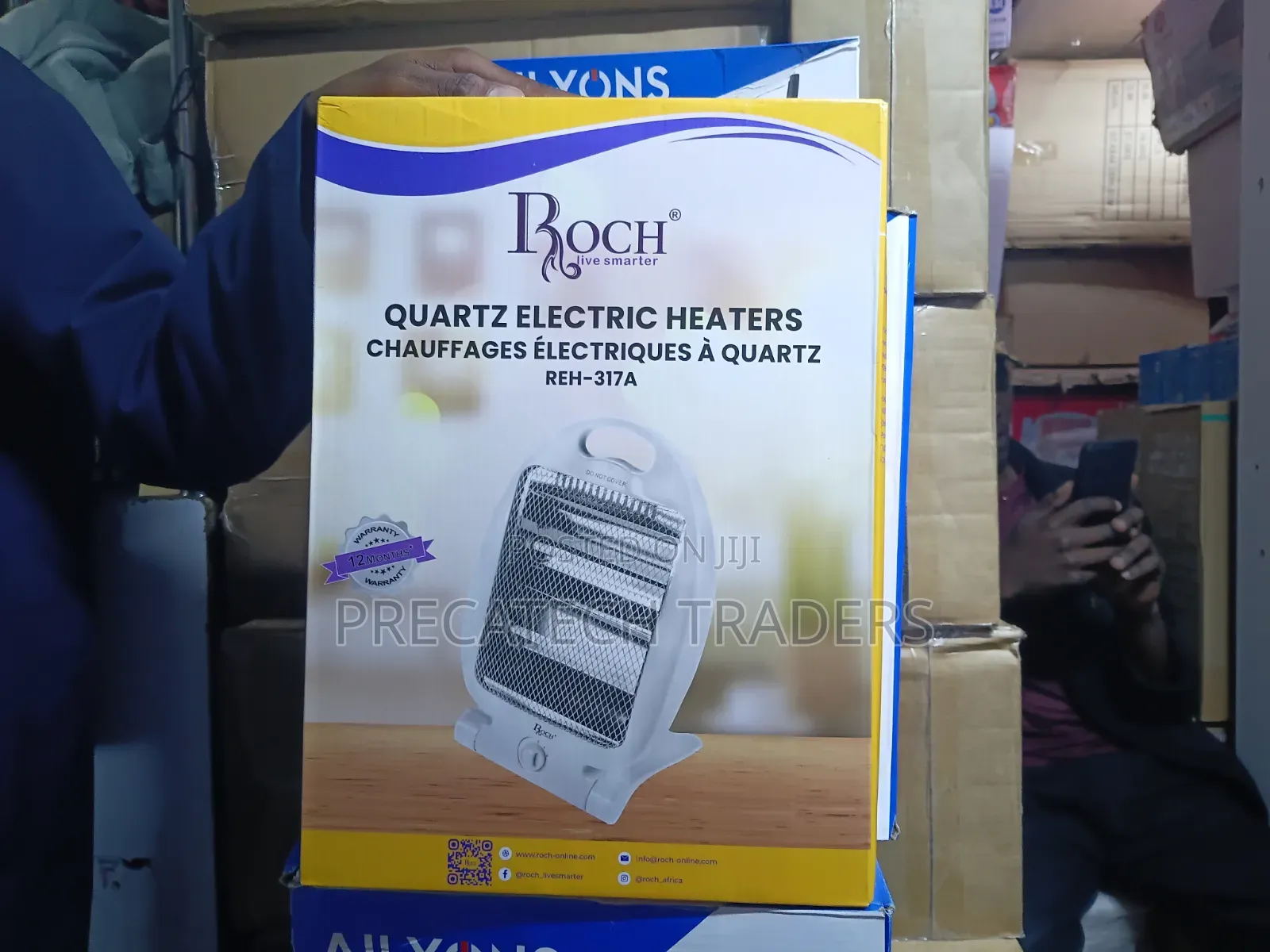 Roch Quartz Electric Heater – Fast Room Heating