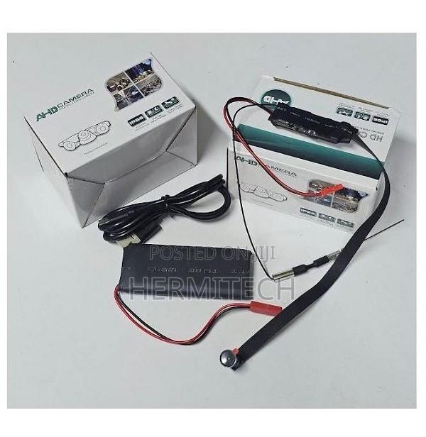 Pinhole Spy CCTV With HD Video, Compact Lens and Night Vision Security