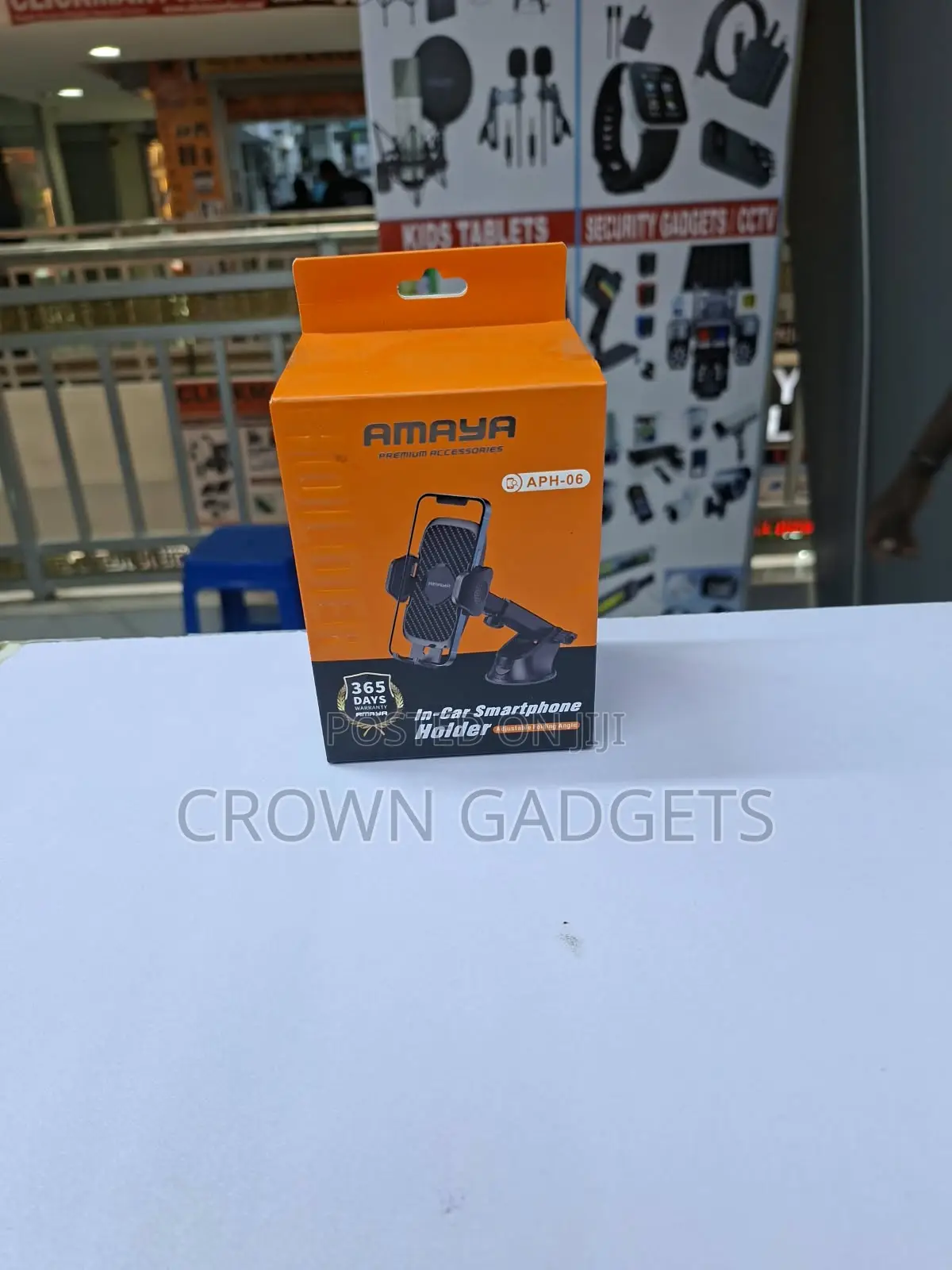 Amaya APH-06 Universal Car Phone Mount Adjustable Folding Arm