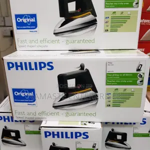 Original Philips HD1172 1000W Dry Iron - Non-Stick Soleplate