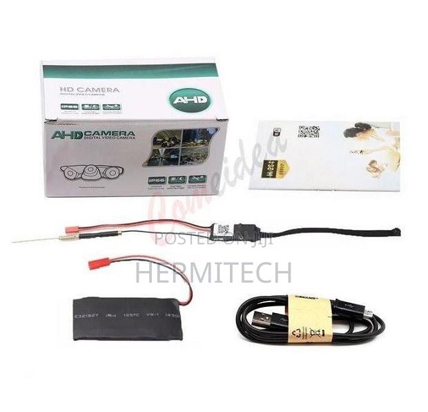 Pinhole Spy CCTV With HD Recording, Compact Lens and Night Vision Home