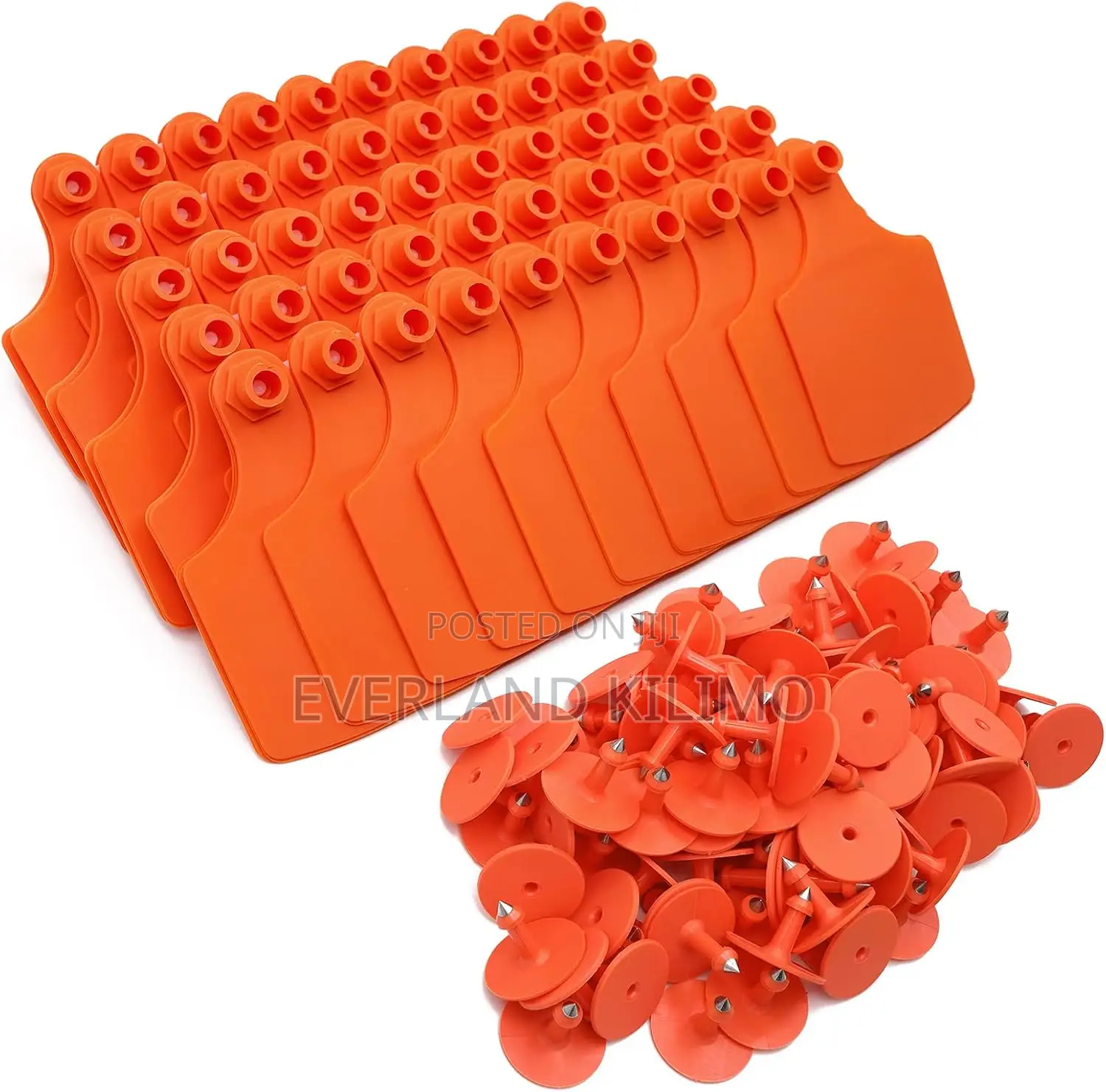 Cattle Ear Tags Are Made Out of Plastic Material