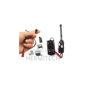 Pinhole Spy CCTV With Small Lens, Wide View and Clear Indoor Video Use