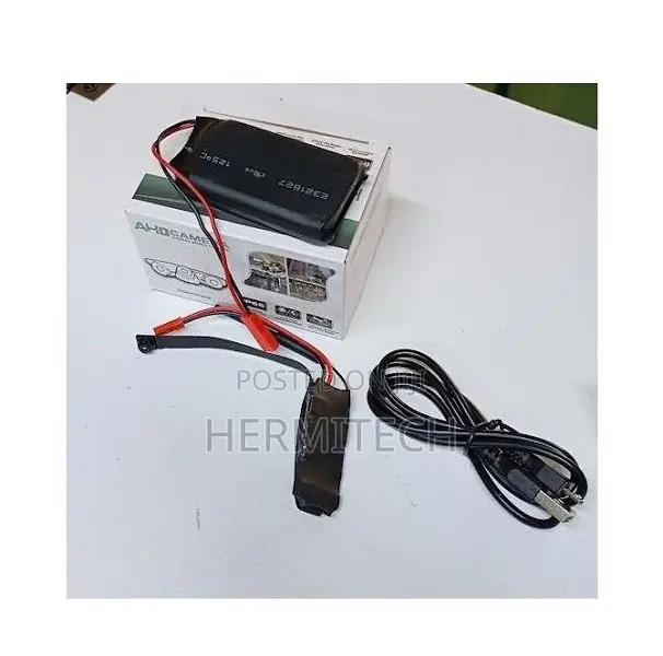 Pinhole Spy CCTV With Night Vision, Clear Video and Mini Lens Security