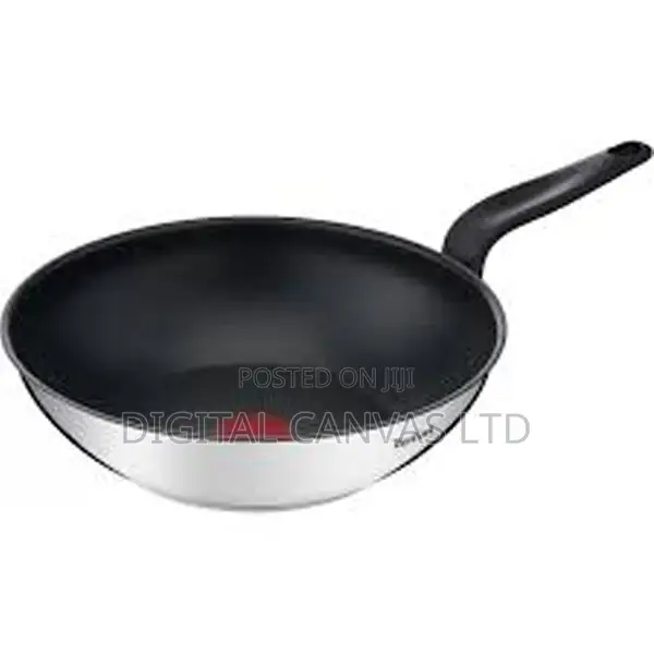 Tefal Soho Primary G6 Stainless Steel 28cm Wok Pan