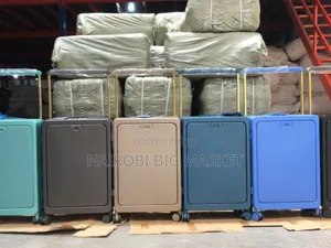 2pcs Modern Hard Shell Travel Suitcase