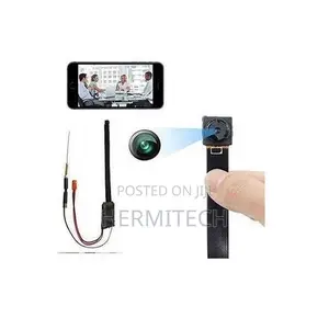 Pinhole Spy CCTV With Wide View, Mini Lens and Low Light Security Home