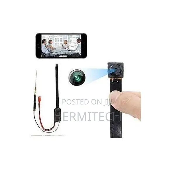 Pinhole Spy CCTV With Wide View, Mini Lens and Low Light Security Home