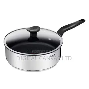 Tefal Soho Primary G6 Stainless Steel 24cm Pan With Lid | E