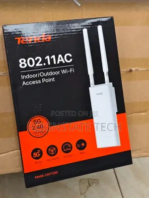 Tenda AC1200 Outdoor Gigabit Wi-Fi Access Point (OAP1200) –PoE Powered