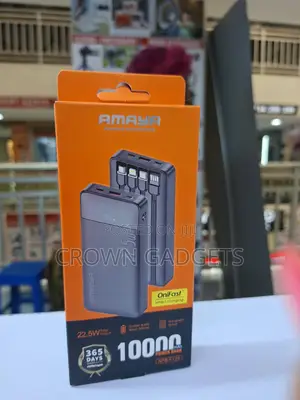 Amaya 10000mAh Power Bank With Built-in Type-C Lightning