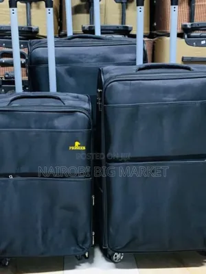 3 in 1 Fabric Luxurious Suitcase