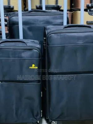 3 in 1 Fabric Luxurious Suitcase