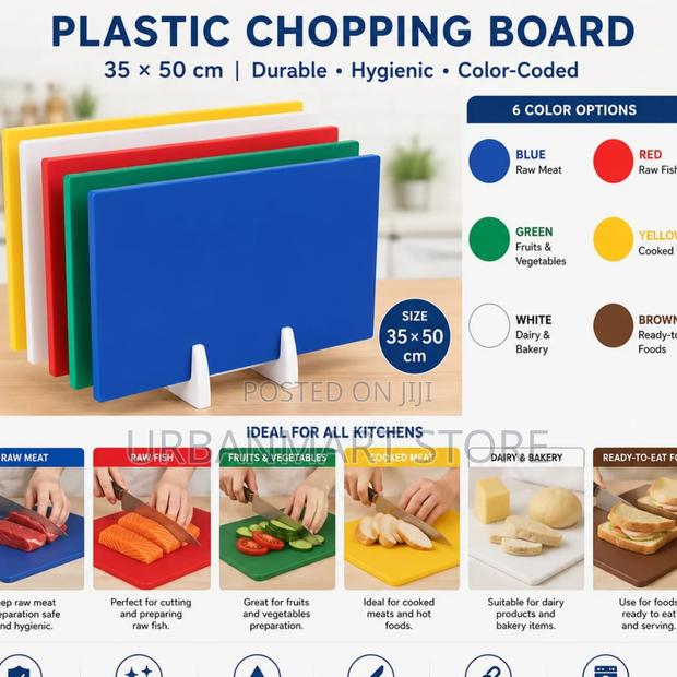 Premium Kitchen Chopping Cutting Board 35×50cm