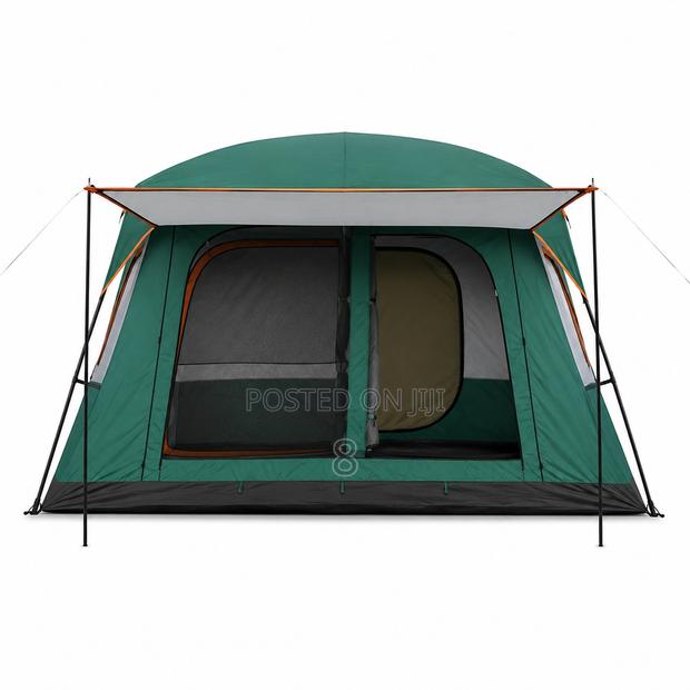 Waterproof Family Camping Tent With Windows
