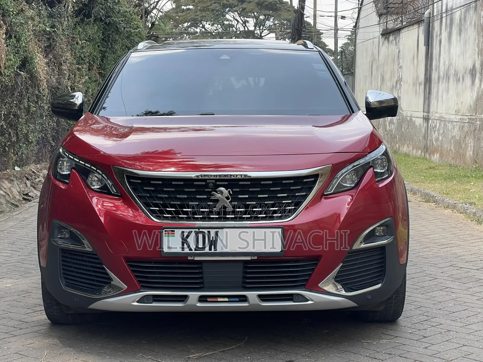 Peugeot 3008 2018 Red