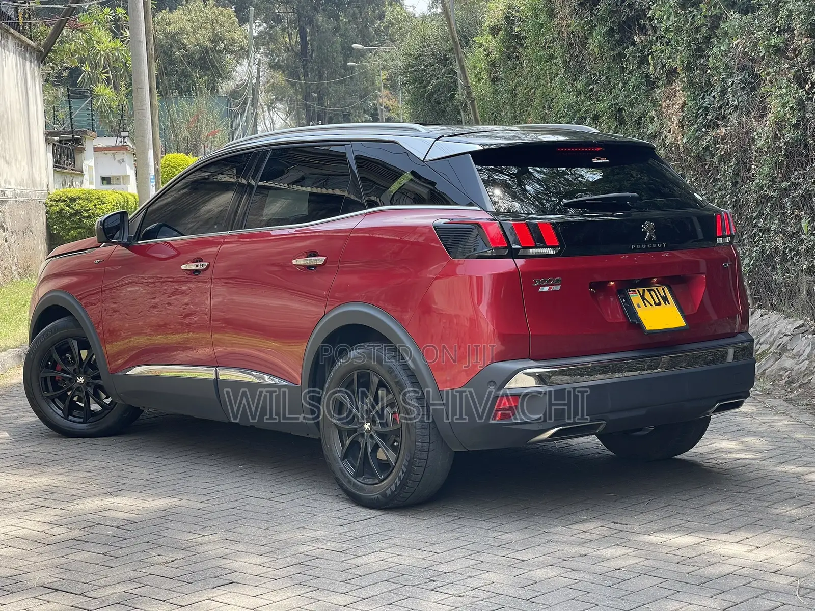 Peugeot 3008 2018 Red