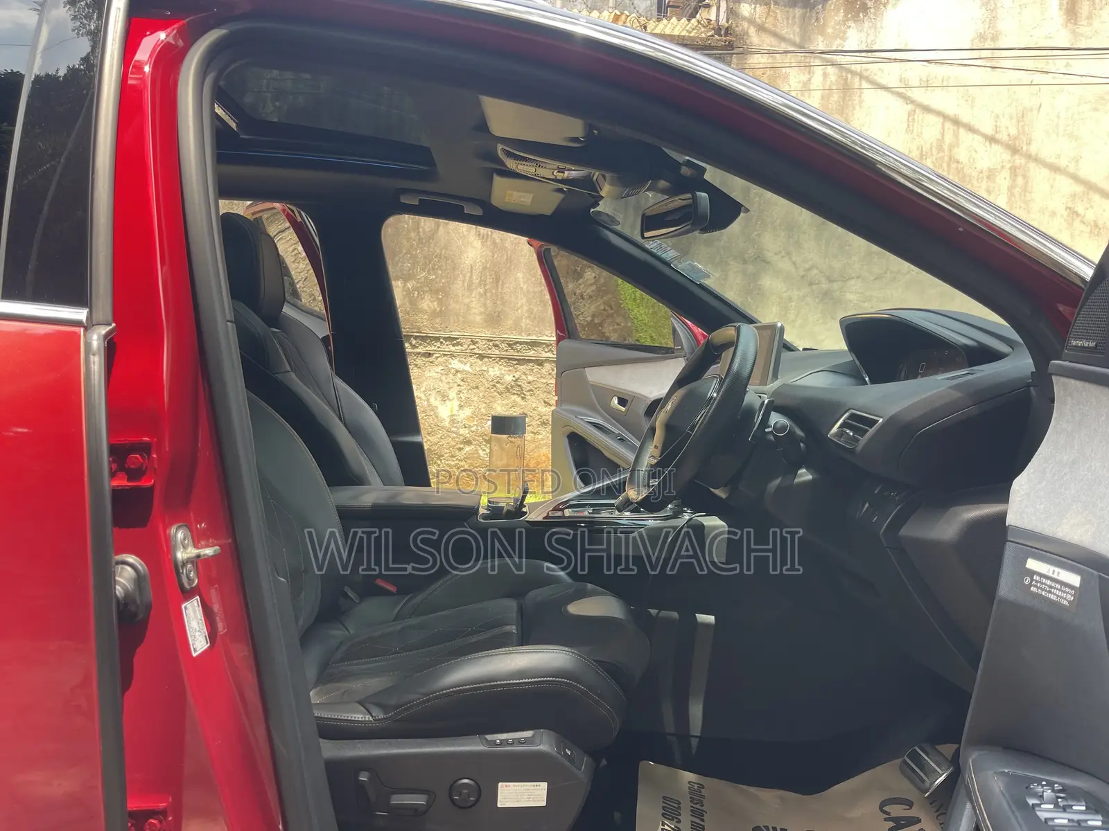 Peugeot 3008 2018 Red