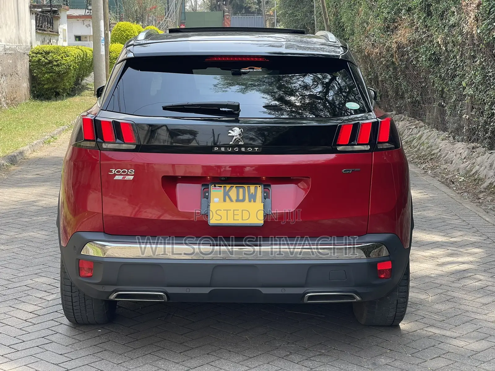 Peugeot 3008 2018 Red