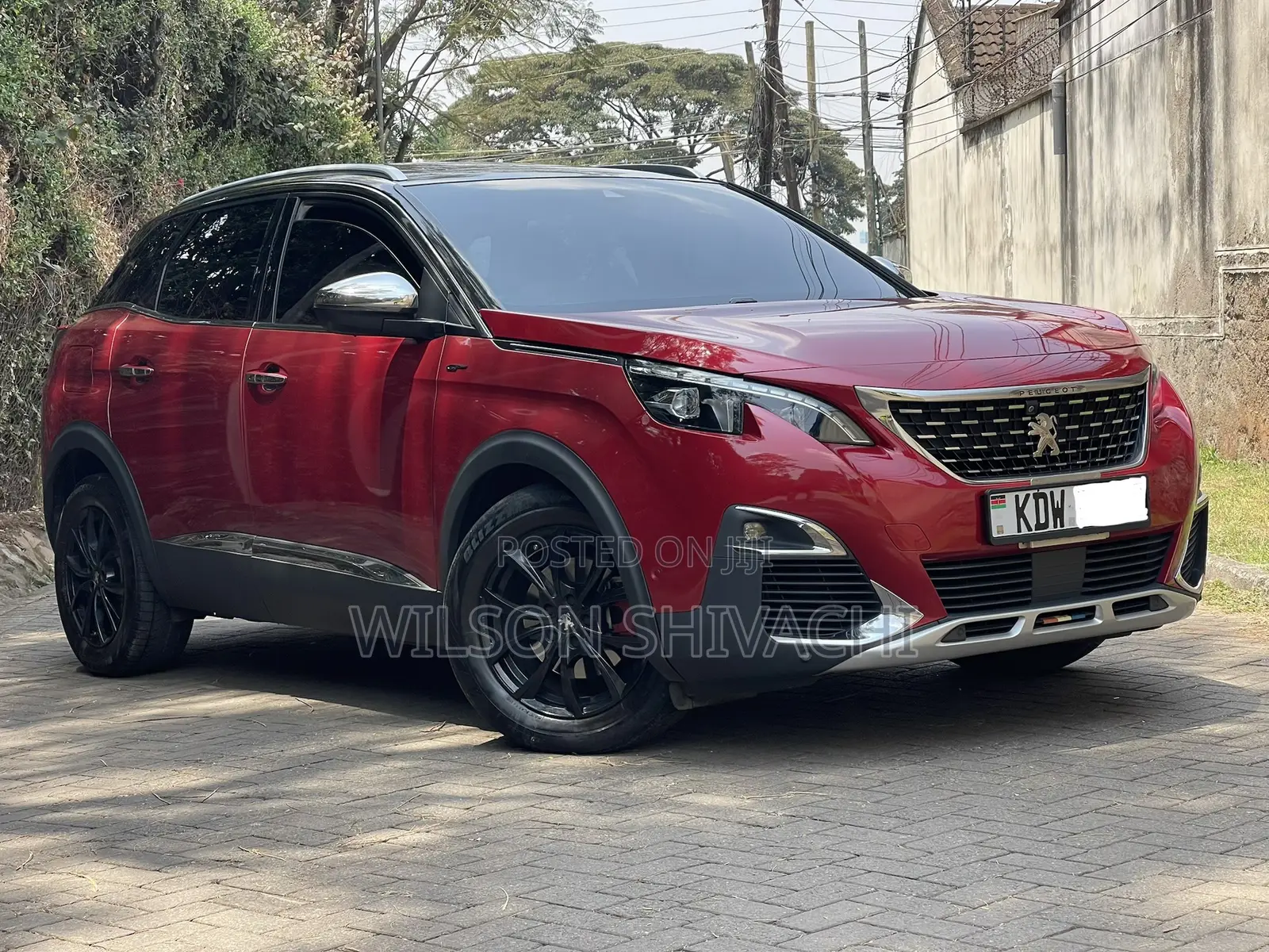 Peugeot 3008 2018 Red