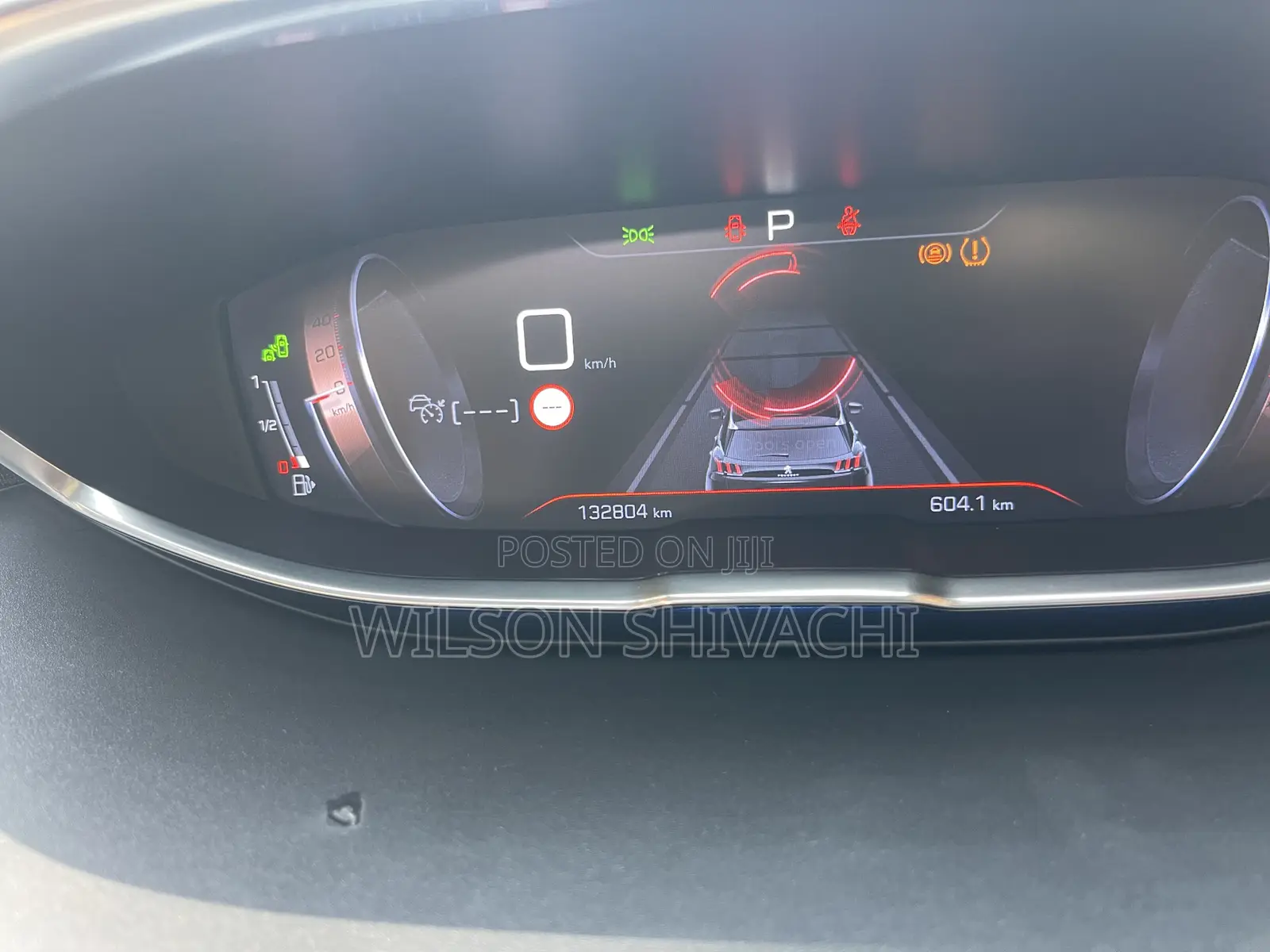 Peugeot 3008 2018 Red