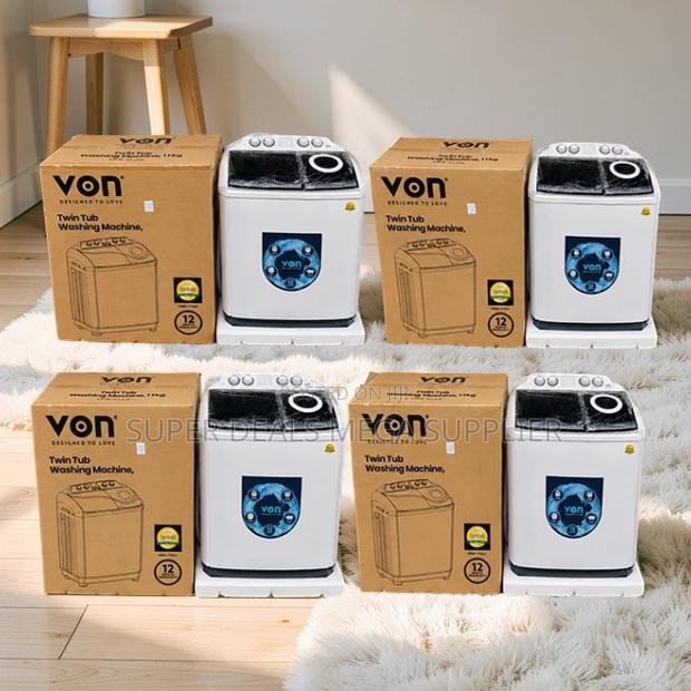 Factory Prices Heavy Duty VON 10KG Twin Tub Washing Machines