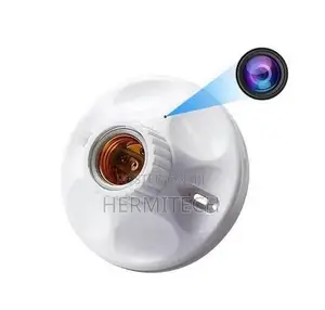 Bulb Holder CCTV With Wide View and Motion Detection