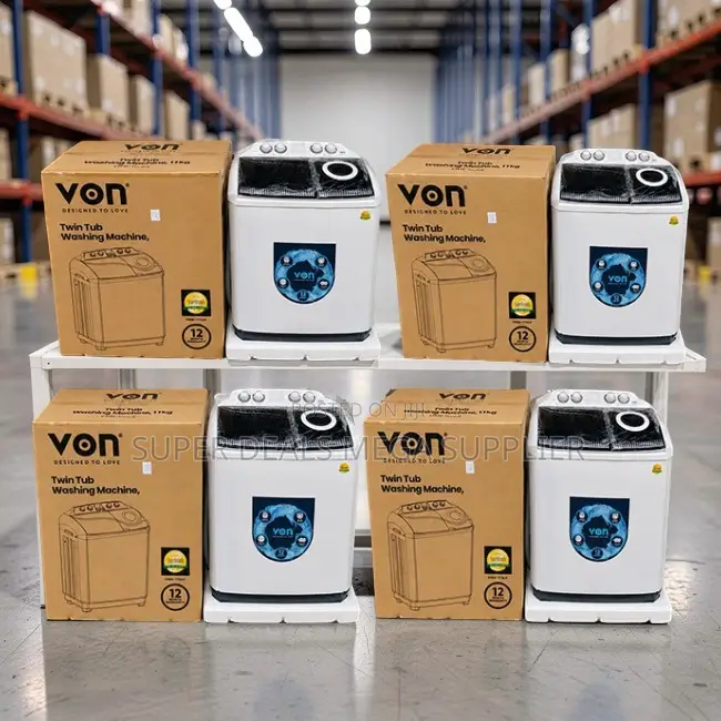 Factory Prices Heavy Duty VON 10KG Twin Tub Washing Machines