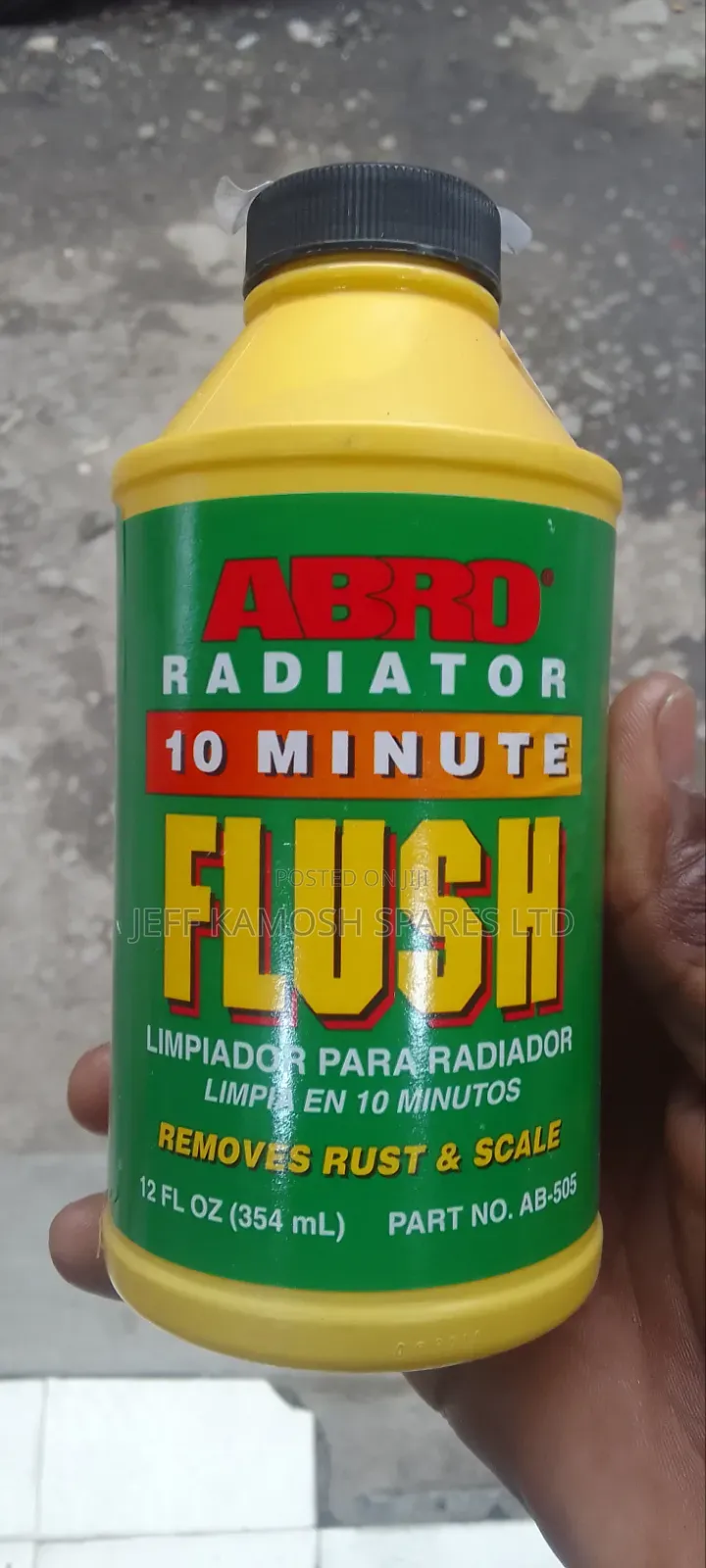 Abro Radiator Flush Coolant Available