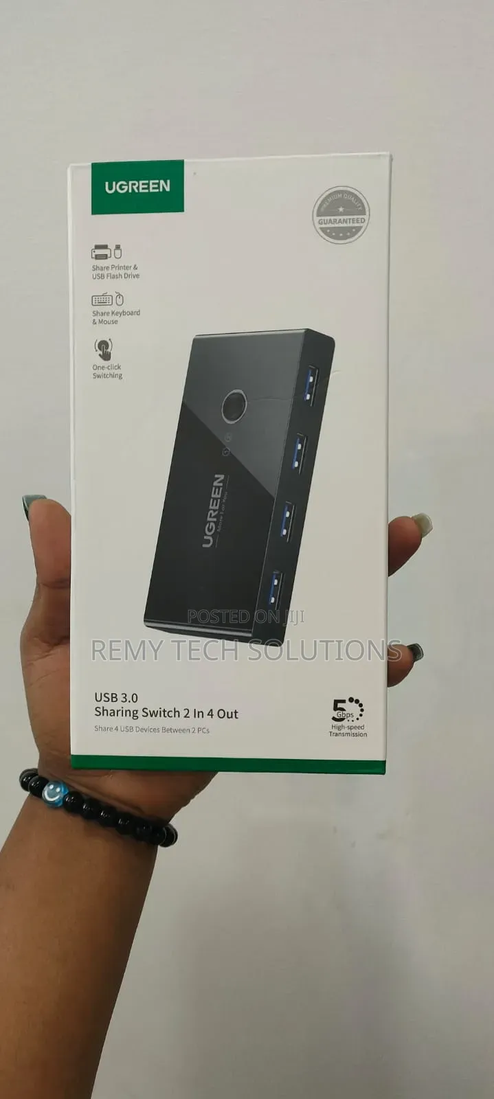 UGREEN USB 3.0 Sharing Switch 2 in 4 Out
