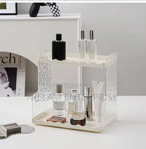 Modern Glacier Pattern Vanity Storage Rack