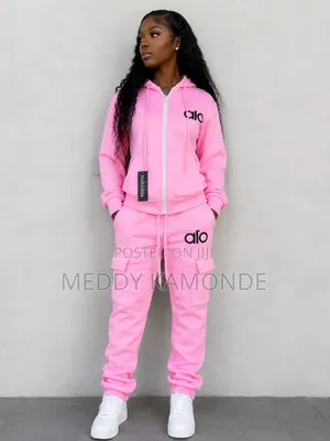 Elegant Kids White Alo Tracksuit