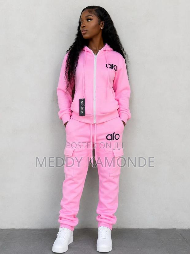 Elegant Kids White Alo Tracksuit