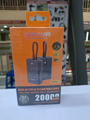 Amaya Traveler Link 20 20000mAh Power Bank 22.5W Fast Charge
