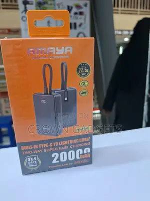 Amaya APB-F230C 20000mAh Power Bank With Digital Display