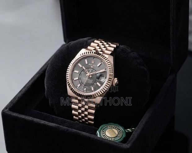 The Watch for World Travelers; Everose Sky Dweller Automatic