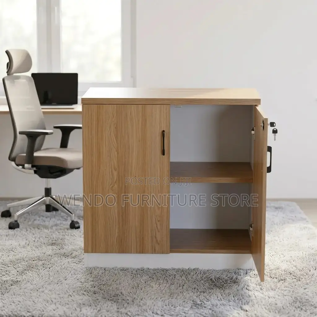 Office Cabinet; Wooden Executive Spacious Wooden Storage Credenza