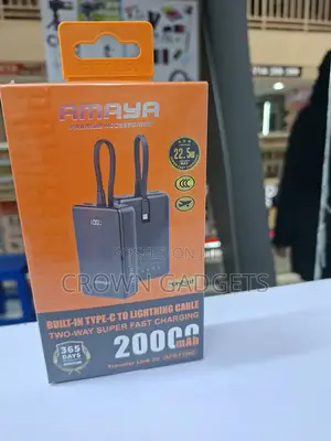 APB-F230C 22.5W Fast Charging Power Bank With LED Display