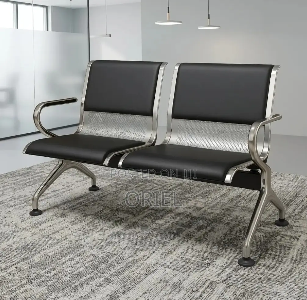 Office Bench : 2-Seater Padded Bench