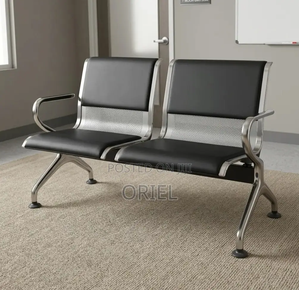 Office Bench : 2-Seater Padded Bench