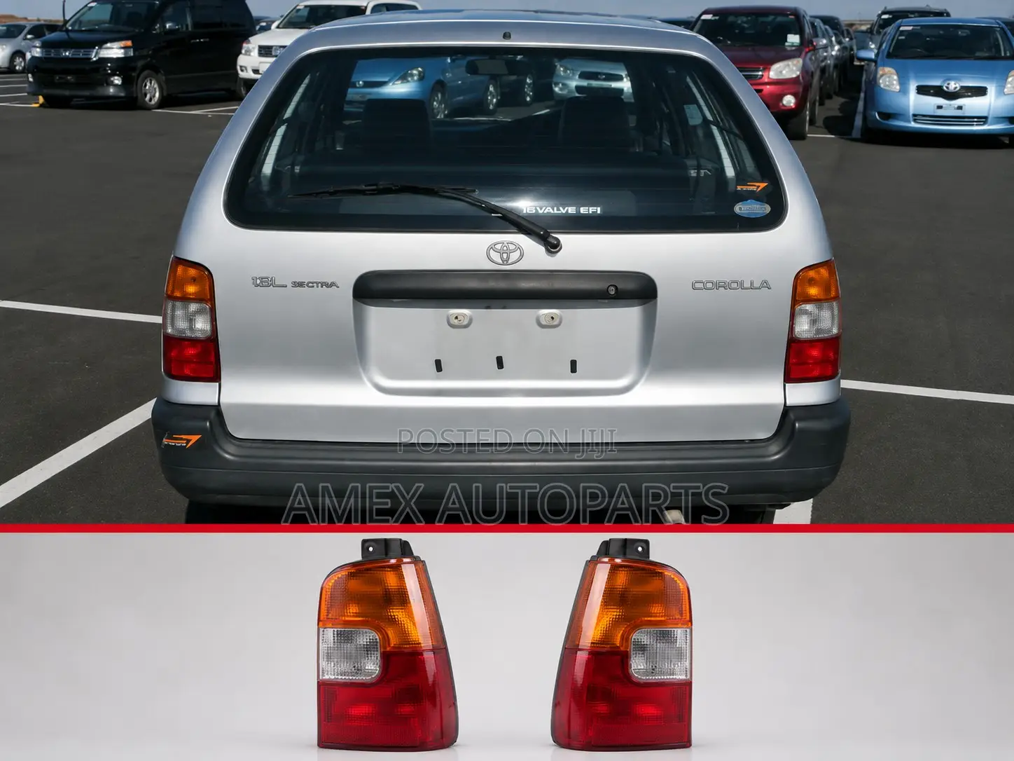 Tail Lamp Unit Toyota Corolla S Wagon Ae103 106