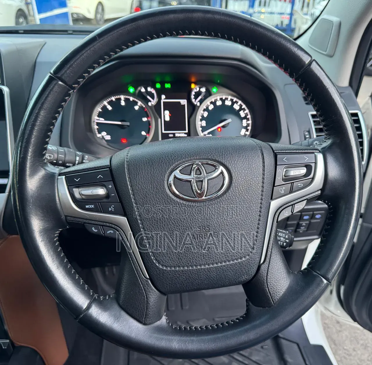 Toyota Land Cruiser Prado 2022 White