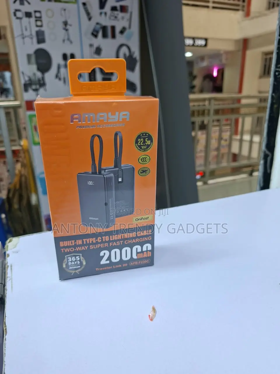 Amaya Traveler Link 20 20000mAh 22.5W Fast Charging Power Bank