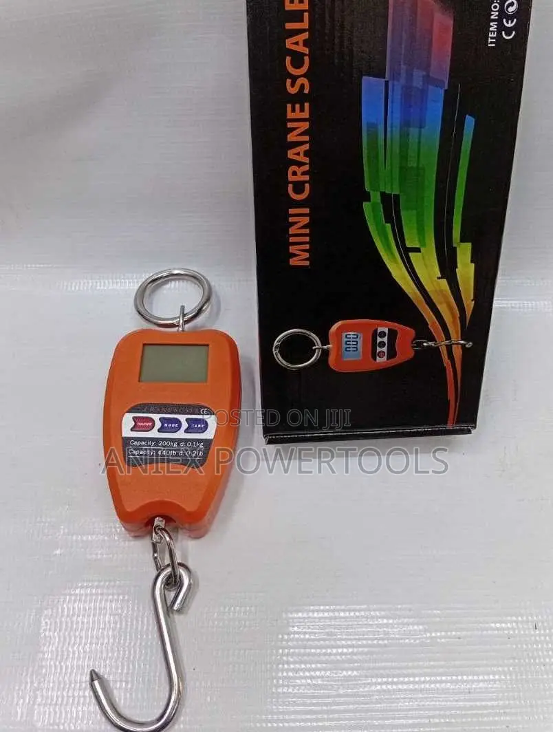 200 Kg / 440 Lb Portable Digital Mini Crane Scale